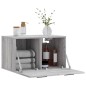 vidaXL Armario de pared madera de ingeniería gris Sonoma 60x36,5x35 cm vidaXL Armario de pared madera de ingeniería gris Sonoma 60x36,5x35 cm