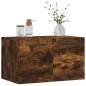 vidaXL Armario de pared madera ingeniería roble ahumado 60x36,5x35 cm vidaXL Armario de pared madera ingeniería roble ahumado 60x36,5x35 cm