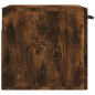 vidaXL Armario de pared madera ingeniería roble ahumado 60x36,5x35 cm vidaXL Armario de pared madera ingeniería roble ahumado 60x36,5x35 cm