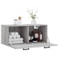 vidaXL Armario de pared madera de ingeniería gris Sonoma 80x36,5x35 cm vidaXL Armario de pared madera de ingeniería gris Sonoma 80x36,5x35 cm