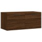vidaXL Armario de pared madera ingeniería marrón roble 80x36,5x35 cm vidaXL Armario de pared madera ingeniería marrón roble 80x36,5x35 cm