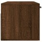 vidaXL Armario de pared madera ingeniería marrón roble 100x36,5x35 cm vidaXL Armario de pared madera ingeniería marrón roble 100x36,5x35 cm
