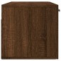 vidaXL Armario de pared madera ingeniería marrón roble 100x36,5x35 cm vidaXL Armario de pared madera ingeniería marrón roble 100x36,5x35 cm