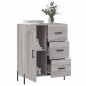 vidaXL Aparador de madera de ingeniería gris Sonoma 69,5x34x90 cm vidaXL Aparador de madera de ingeniería gris Sonoma 69,5x34x90 cm