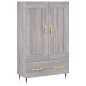 vidaXL Aparador alto madera de ingeniería gris Sonoma 69,5x31x115 cm vidaXL Aparador alto madera de ingeniería gris Sonoma 69,5x31x115 cm