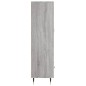 vidaXL Aparador alto madera de ingeniería gris Sonoma 69,5x31x115 cm vidaXL Aparador alto madera de ingeniería gris Sonoma 69,5x31x115 cm