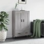 vidaXL Aparador alto madera de ingeniería gris Sonoma 69,5x31x115 cm vidaXL Aparador alto madera de ingeniería gris Sonoma 69,5x31x115 cm