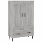 vidaXL Aparador alto madera de ingeniería gris Sonoma 69,5x31x115 cm vidaXL Aparador alto madera de ingeniería gris Sonoma 69,5x31x115 cm