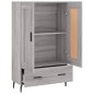 vidaXL Aparador alto madera de ingeniería gris Sonoma 69,5x31x115 cm vidaXL Aparador alto madera de ingeniería gris Sonoma 69,5x31x115 cm