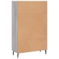 vidaXL Aparador alto madera de ingeniería gris Sonoma 69,5x31x115 cm vidaXL Aparador alto madera de ingeniería gris Sonoma 69,5x31x115 cm
