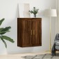 vidaXL Armario de pared madera ingeniería roble marrón 69,5x34x90 cm vidaXL Armario de pared madera ingeniería roble marrón 69,5x34x90 cm