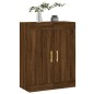 vidaXL Armario de pared madera ingeniería roble marrón 69,5x34x90 cm vidaXL Armario de pared madera ingeniería roble marrón 69,5x34x90 cm