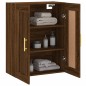 vidaXL Armario de pared madera ingeniería roble marrón 69,5x34x90 cm vidaXL Armario de pared madera ingeniería roble marrón 69,5x34x90 cm