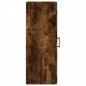 vidaXL Armario de pared madera ingeniería roble ahumado 34,5x34x90 cm vidaXL Armario de pared madera ingeniería roble ahumado 34,5x34x90 cm