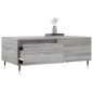vidaXL Mesa de centro madera contrachapada gris Sonoma 90x50x36,5 cm vidaXL Mesa de centro madera contrachapada gris Sonoma 90x50x36,5 cm