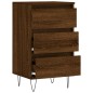 vidaXL Aparador madera de ingeniería marrón roble 40x35x70 cm vidaXL Aparador madera de ingeniería marrón roble 40x35x70 cm