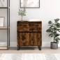 vidaXL Aparador madera contrachapada color roble ahumado 60x35x70 cm vidaXL Aparador madera contrachapada color roble ahumado 60x35x70 cm