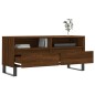 vidaXL Mueble de TV madera contrachapada marrón roble 100x34,5x44,5 cm vidaXL Mueble de TV madera contrachapada marrón roble 100x34,5x44,5 cm
