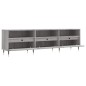 vidaXL Mueble para TV madera contrachapada gris Sonoma 150x30x44,5 cm vidaXL Mueble para TV madera contrachapada gris Sonoma 150x30x44,5 cm