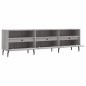 vidaXL Mueble para TV madera contrachapada gris Sonoma 150x30x44,5 cm vidaXL Mueble para TV madera contrachapada gris Sonoma 150x30x44,5 cm