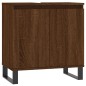 vidaXL Armario de baño madera de ingeniería marrón roble 58x33x60 cm vidaXL Armario de baño madera de ingeniería marrón roble 58x33x60 cm