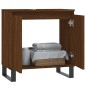 vidaXL Armario de baño madera de ingeniería marrón roble 58x33x60 cm vidaXL Armario de baño madera de ingeniería marrón roble 58x33x60 cm