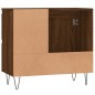 vidaXL Armario de baño madera contrachapada marrón roble 65x33x60 cm vidaXL Armario de baño madera contrachapada marrón roble 65x33x60 cm