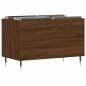 vidaXL Mueble discos madera contrachapada roble marrón 74,5x38x48 cm vidaXL Mueble discos madera contrachapada roble marrón 74,5x38x48 cm