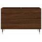 vidaXL Mueble discos madera contrachapada roble marrón 74,5x38x48 cm vidaXL Mueble discos madera contrachapada roble marrón 74,5x38x48 cm