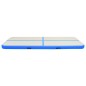 vidaXL Esterilla inflable de gimnasia con bomba PVC azul 500x100x20 cm vidaXL Esterilla inflable de gimnasia con bomba PVC azul 500x100x20 cm