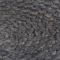 vidaXL Manteles individuales redondos 4 uds yute gris oscuro liso 38cm vidaXL Manteles individuales redondos 4 uds yute gris oscuro liso 38cm
