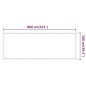 vidaXL Toldo vertical blanco 100x800 cm tela oxford vidaXL Toldo vertical blanco 100x800 cm tela oxford