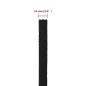 vidaXL Cuerda de trabajo poliéster negro 14 mm 25 m vidaXL Cuerda de trabajo poliéster negro 14 mm 25 m