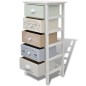 vidaXL Mueble de almacenaje estilo francés con 5 cajones madera vidaXL Mueble de almacenaje estilo francés con 5 cajones madera