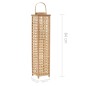 vidaXL Portavelas colgante bambú natural vidaXL Portavelas colgante bambú natural