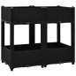 vidaXL Arriate 80x40x71 cm polipropileno vidaXL Arriate 80x40x71 cm polipropileno