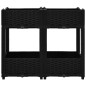 vidaXL Arriate 80x40x71 cm polipropileno vidaXL Arriate 80x40x71 cm polipropileno