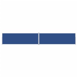 vidaXL Toldo lateral retráctil azul 200x1200 cm 