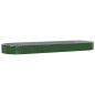 vidaXL Jardinera arriate acero recubrimiento polvo verde 450x140x36 cm vidaXL Jardinera arriate acero recubrimiento polvo verde 450x140x36 cm