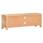 vidaXL Mueble para TV de madera maciza de mango rugosa 120x30x40 cm vidaXL Mueble para TV de madera maciza de mango rugosa 120x30x40 cm
