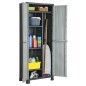 vidaXL Armario de plástico 68x39x171,5 cm vidaXL Armario de plástico 68x39x171,5 cm