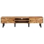 vidaXL Mueble para TV madera maciza de acacia 145x35x35 cm