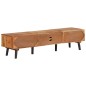 vidaXL Mueble para TV madera maciza de acacia 145x35x35 cm