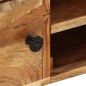 vidaXL Mueble para TV madera maciza de acacia 145x35x35 cm