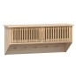 vidaXL Armario pared ganchos madera contrachapada 80x24x35,5 cm vidaXL Armario pared ganchos madera contrachapada 80x24x35,5 cm