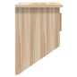 vidaXL Armario pared ganchos madera contrachapada 80x24x35,5 cm vidaXL Armario pared ganchos madera contrachapada 80x24x35,5 cm