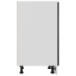 vidaXL Armario bajo cajón cocina madera ingeniería negro 40x46x81,5cm