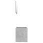 vidaXL Set muebles de baño 2 piezas madera contrachapada gris hormigón vidaXL Set muebles de baño 2 piezas madera contrachapada gris hormigón