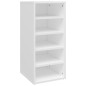 vidaXL Muebles zapateros 2 uds contrachapada blanco 31,5x35x70 cm vidaXL Muebles zapateros 2 uds contrachapada blanco 31,5x35x70 cm