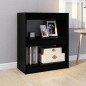 vidaXL Estantería/divisor de espacios negro 60x30x72 cm vidaXL Estantería/divisor de espacios negro 60x30x72 cm